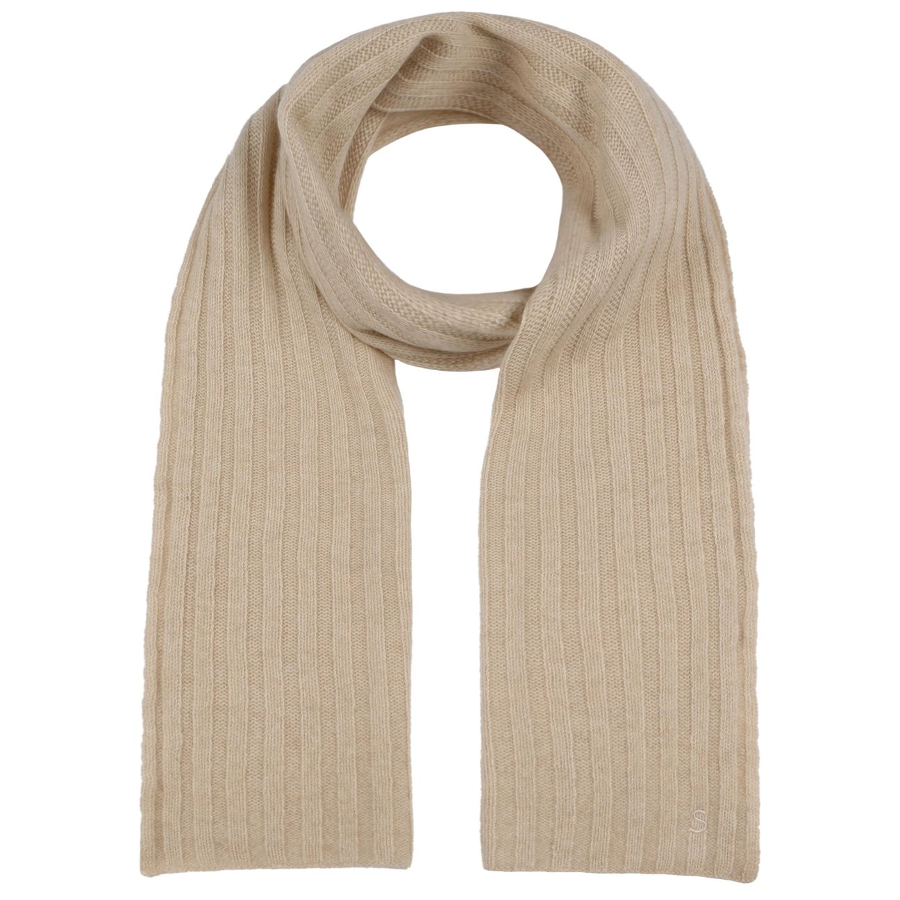 Stetson Women's Oatmeal Yescott Sustainable Cashmere Scarf By