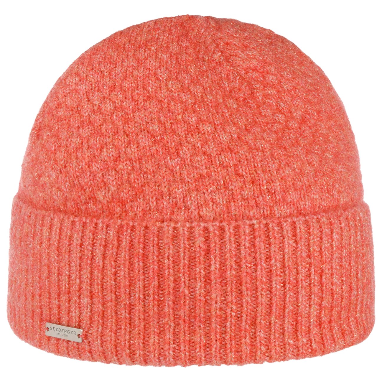 Seeberger Women's Rust Lamenja Beanie Hat With Cuff By