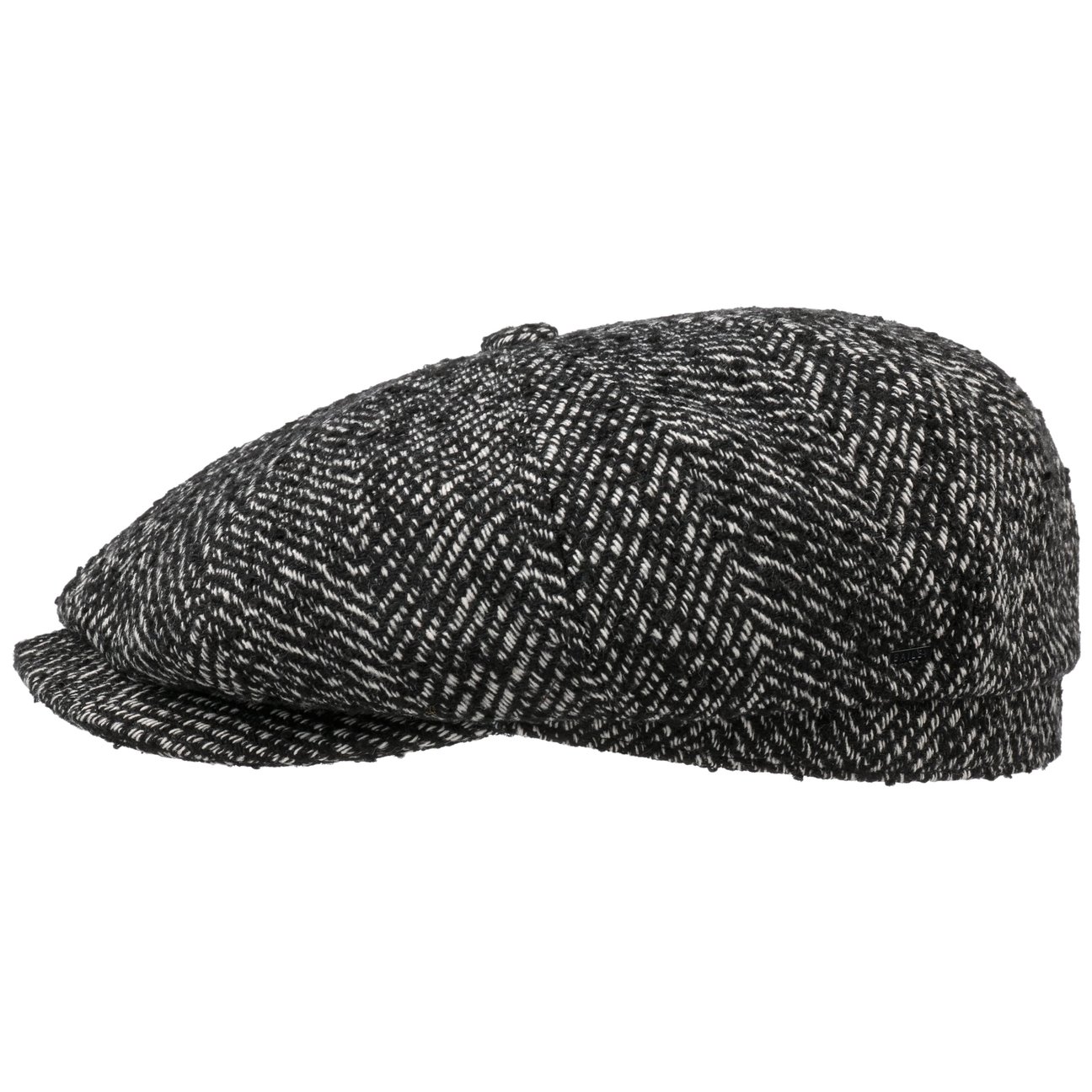 Bailey 1922 Men's Black Dollis Flat Cap By