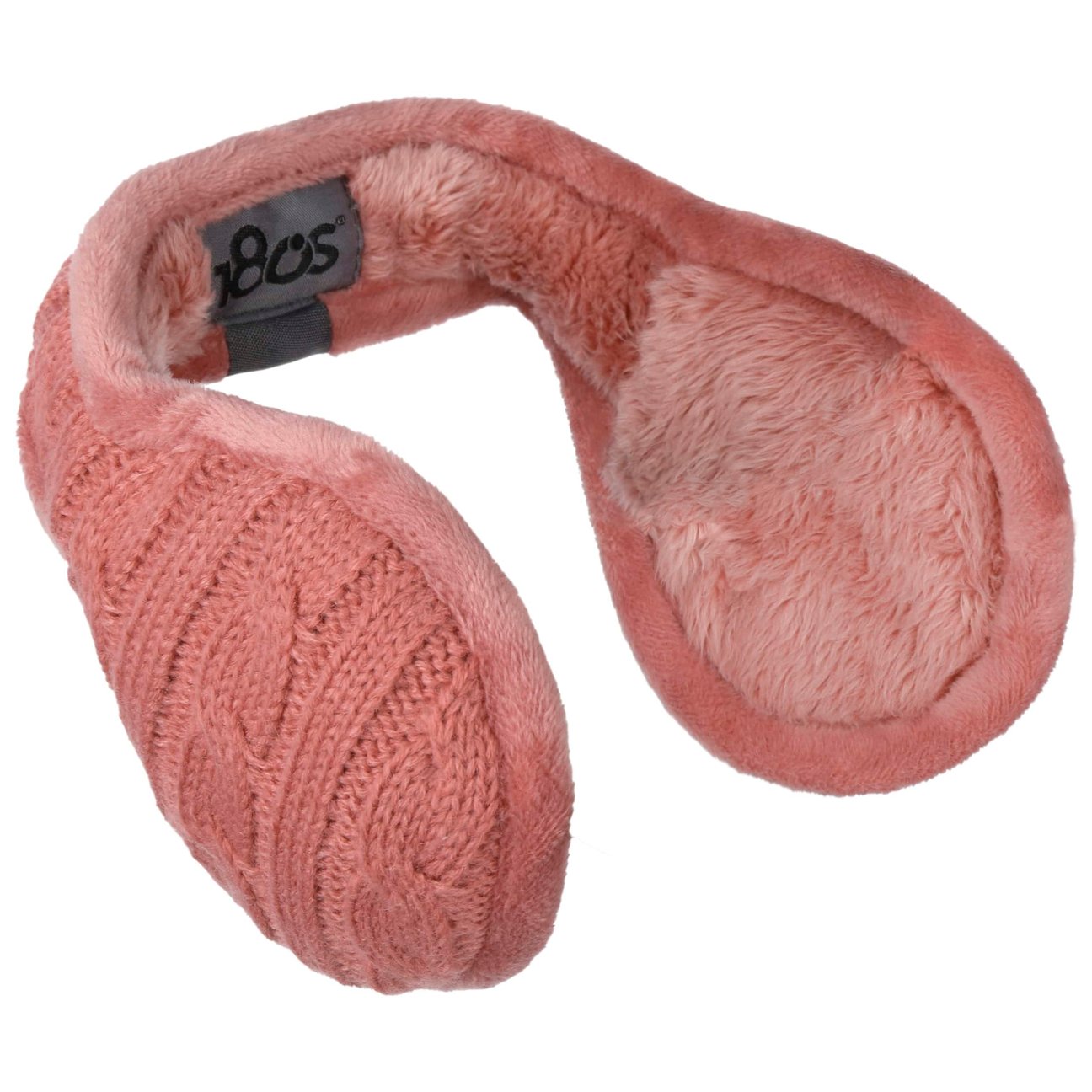 180S Women's Oldrose Cable Knit Ear Warmers By