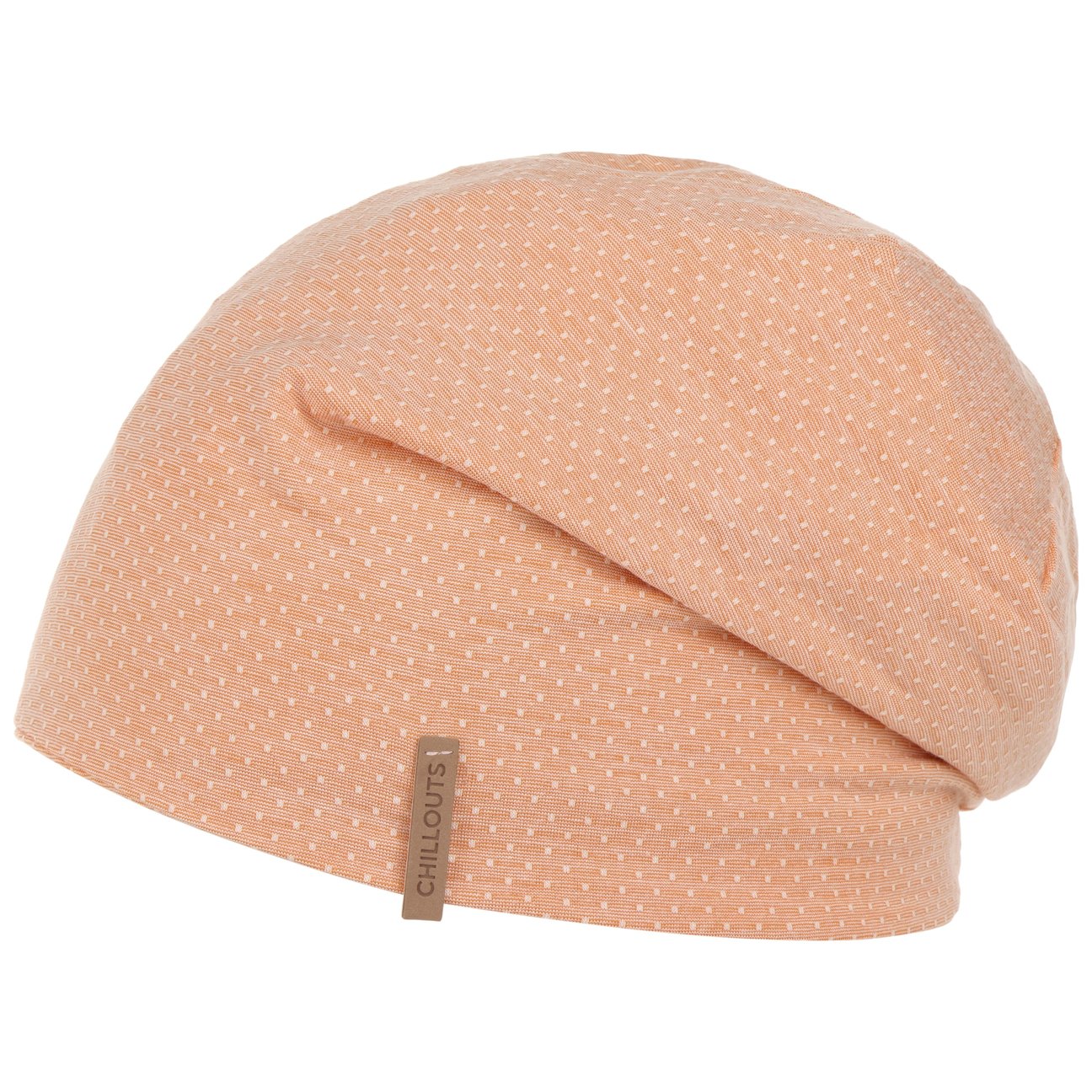 Chillouts Men's Apricot Geneva Cotton Beanie Hat By
