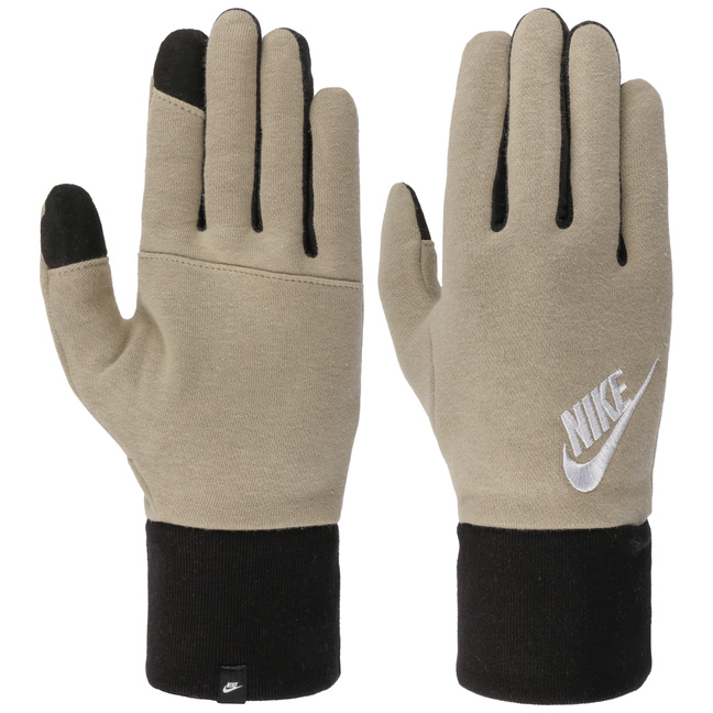 nike tech fleece gloves grey