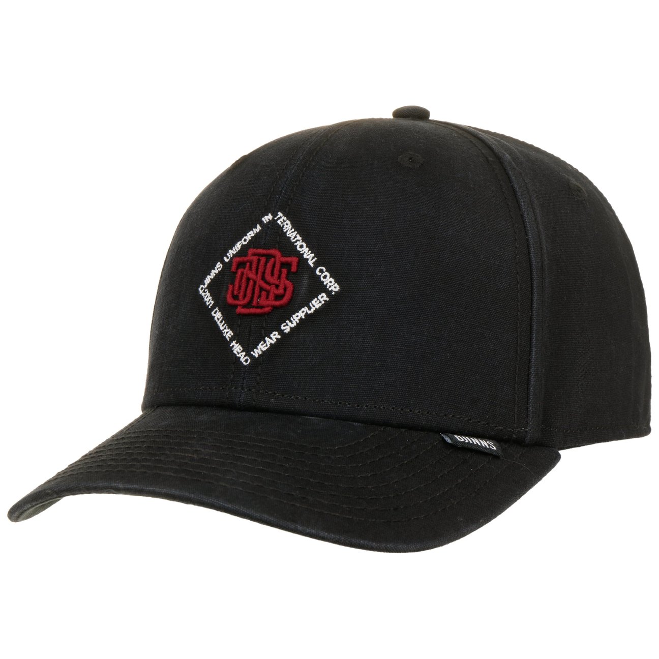 Djinns Men's Black 6P Truefit 2.0 New Diamond Cap By
