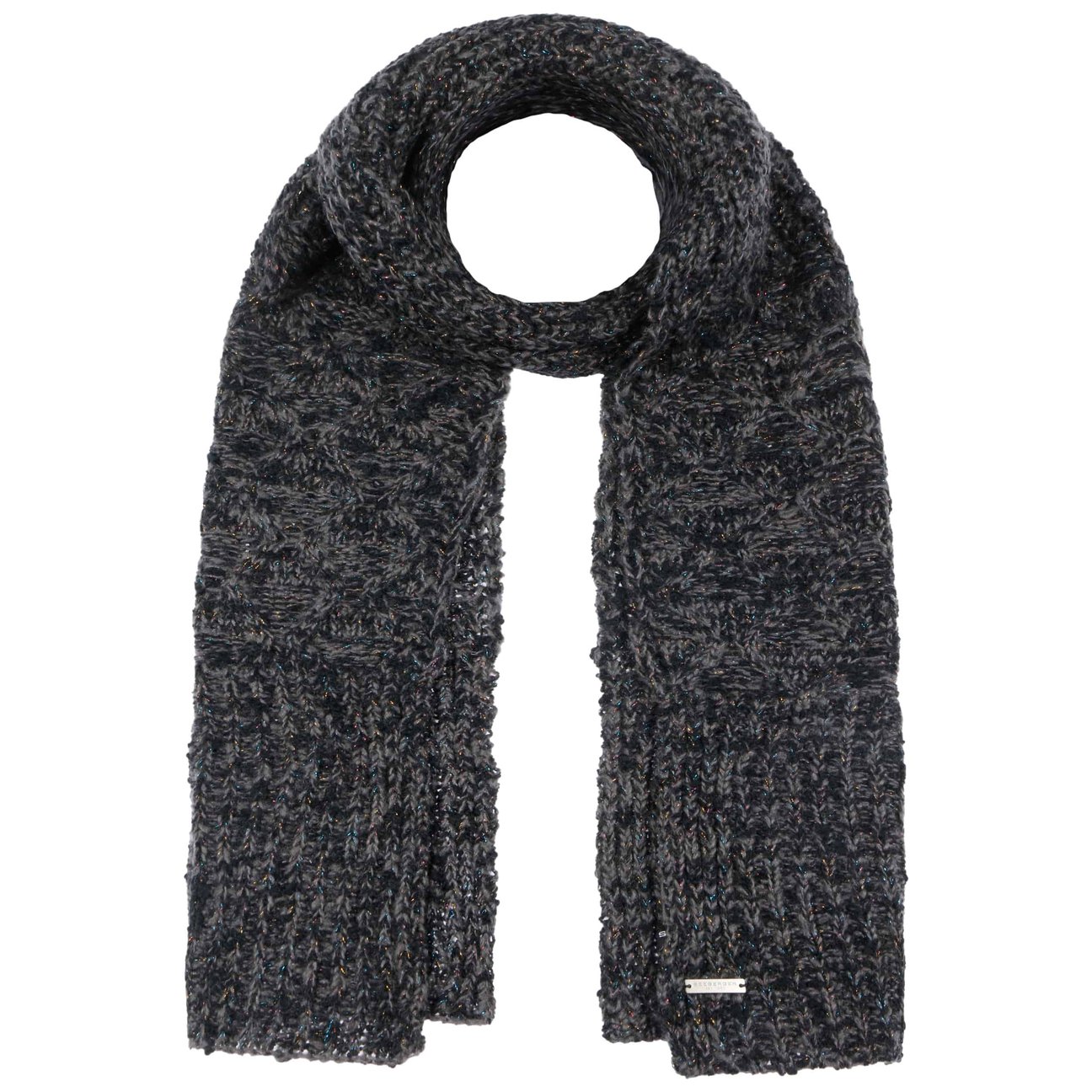 Seeberger Unisex Anthracite Mavalia Knit Scarf By