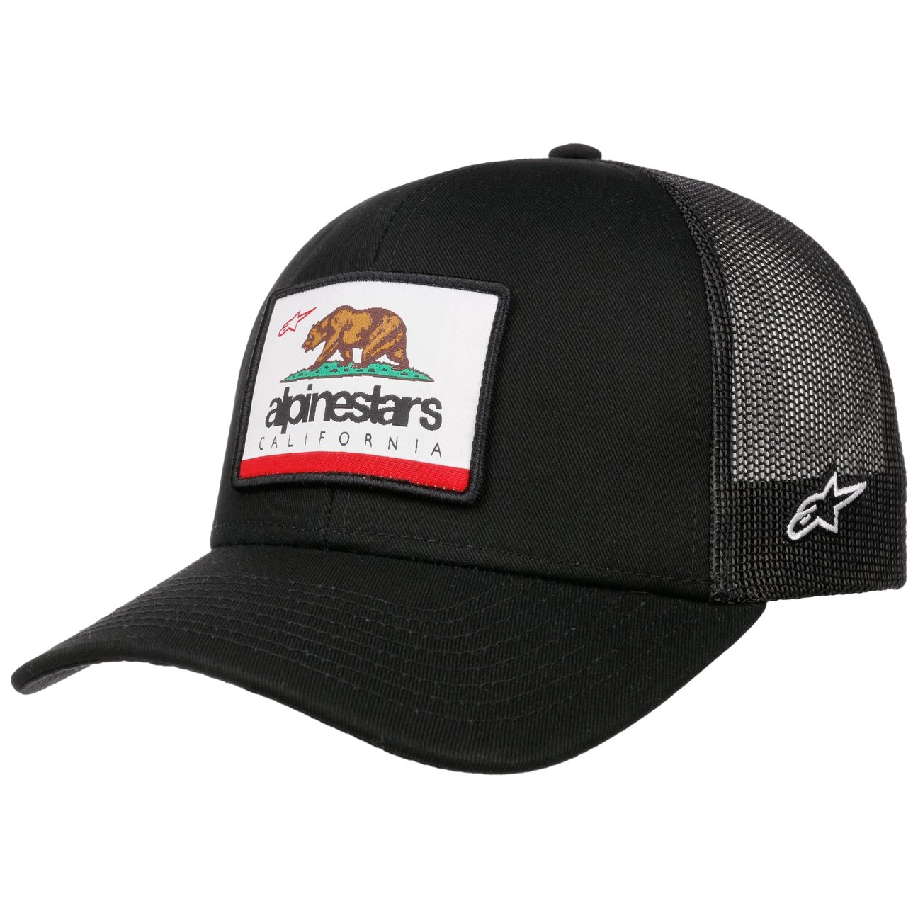 Alpinestars Women's Black Cali Trucker Cap By