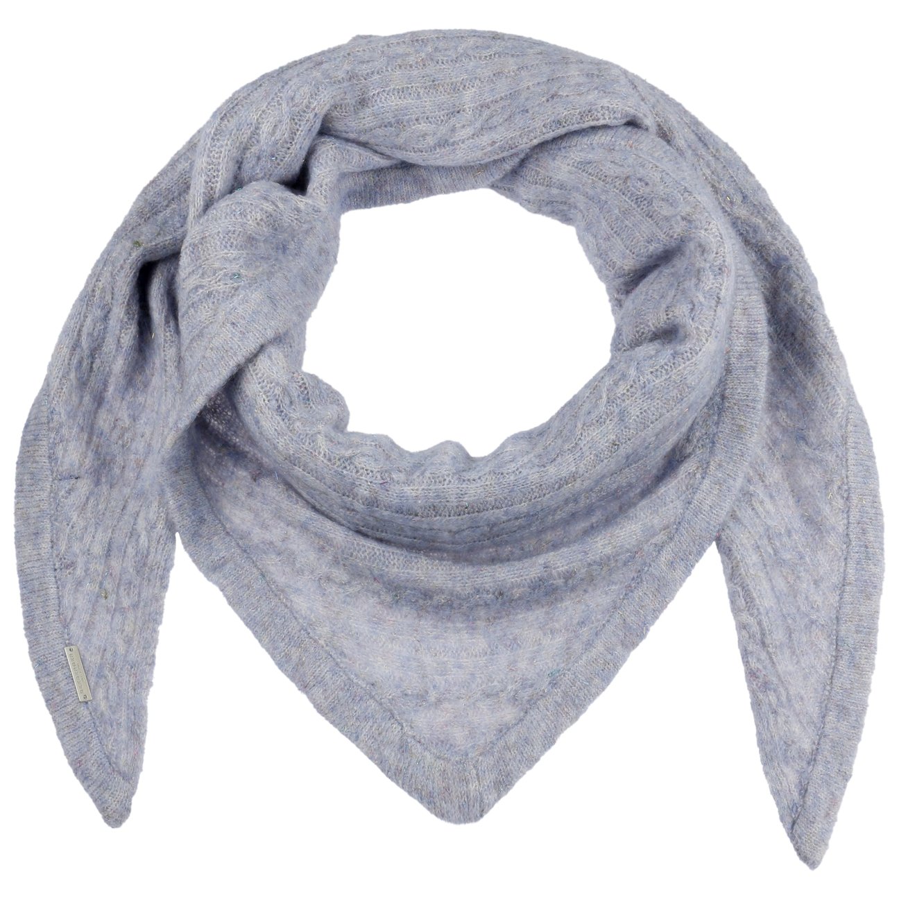 Seeberger Women's Light Blue Mevoja Triangular Scarf By