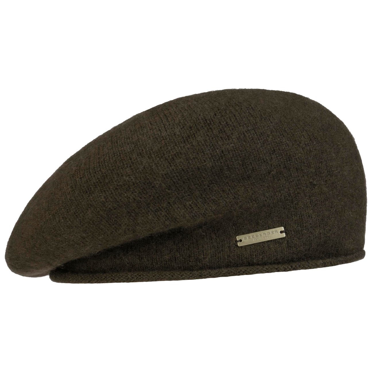 Seeberger Women's Dark Brown Lasuna Cashmere Beret By