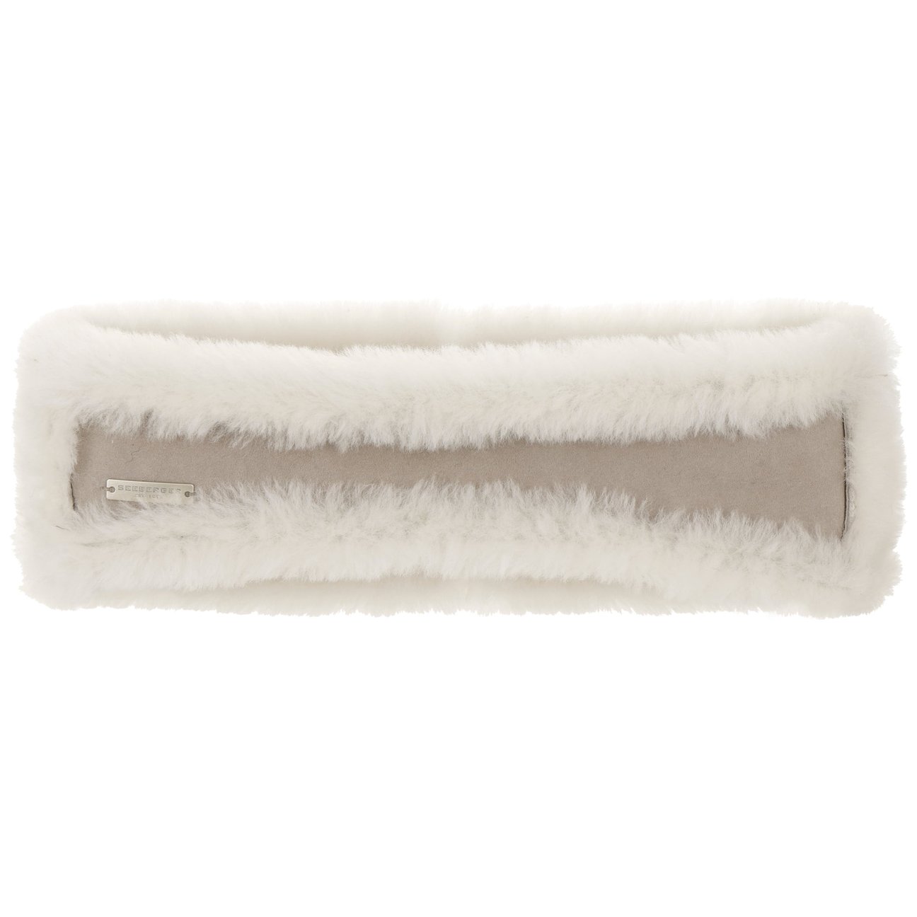 Seeberger Women's Light Grey Lambswool Headband By