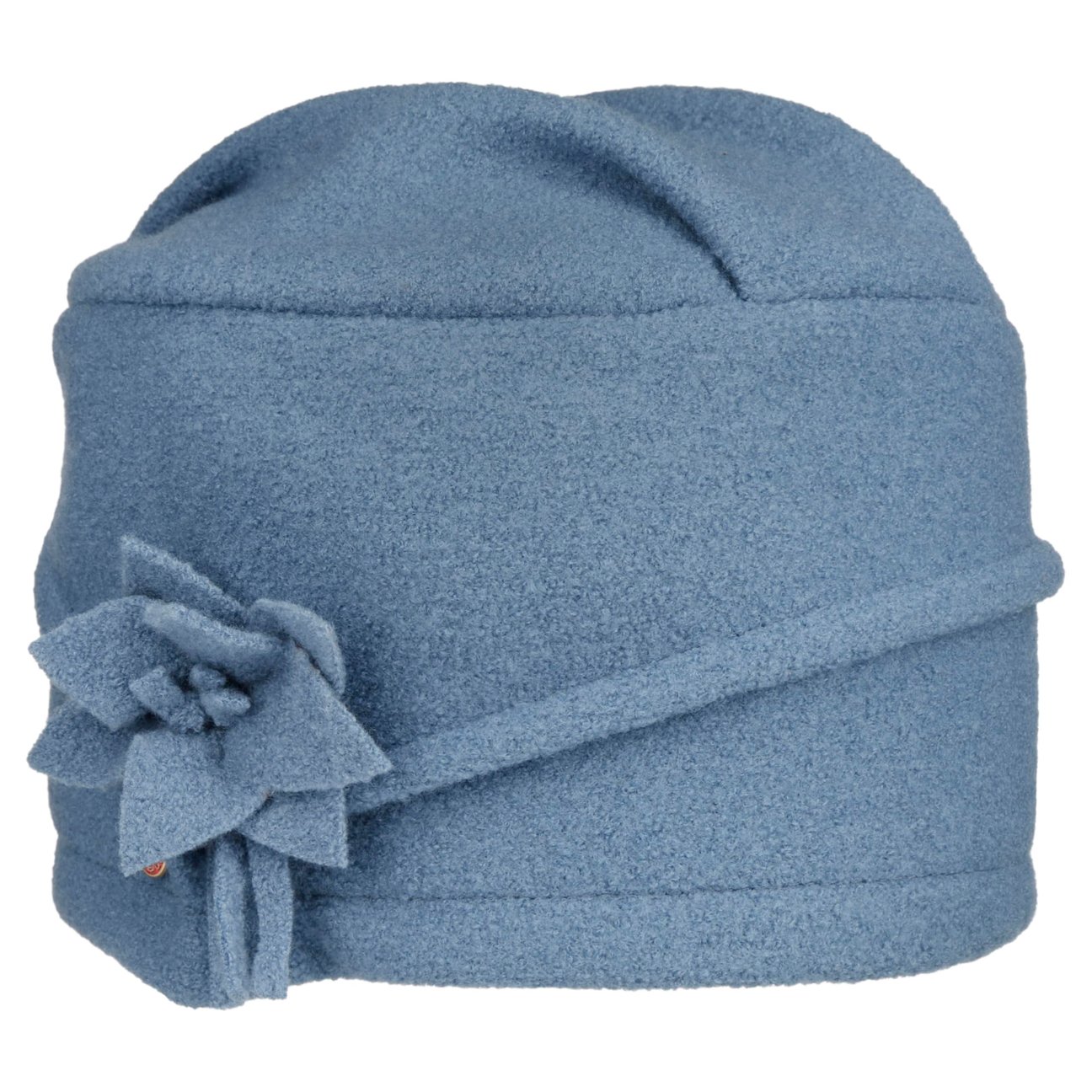 Mayser Women's Light Blue Chelsea Milled Wool Hat By