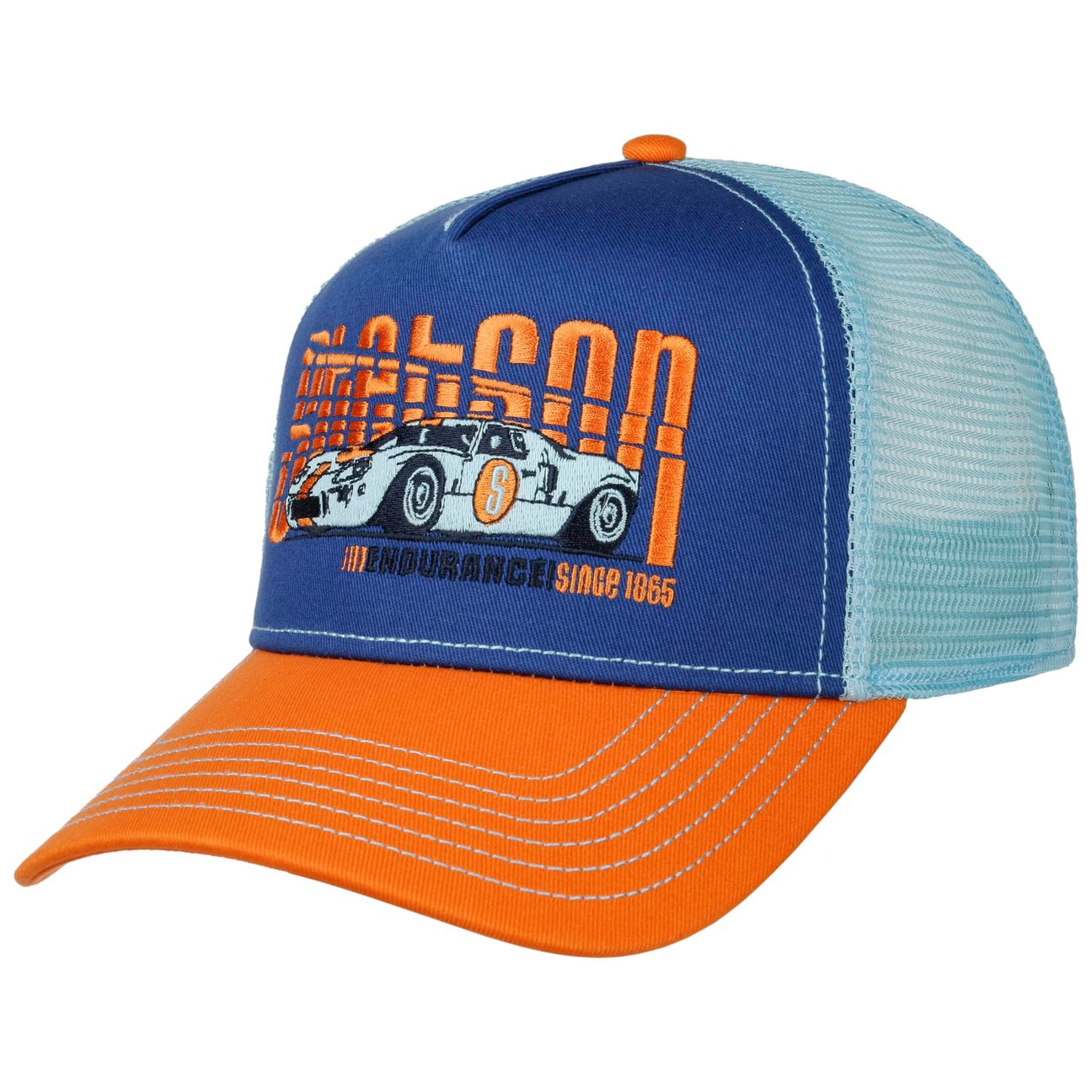 Stetson Women's Blue Endurance Trucker Cap By
