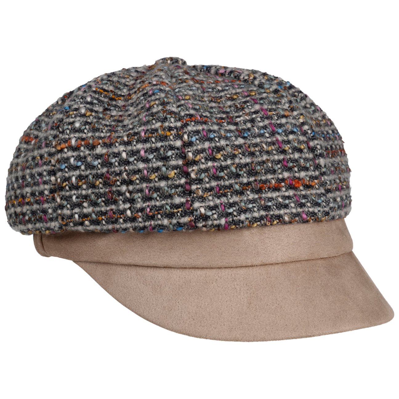 Bedacht Girls Oatmeal Lenvela Newsboy Cap By