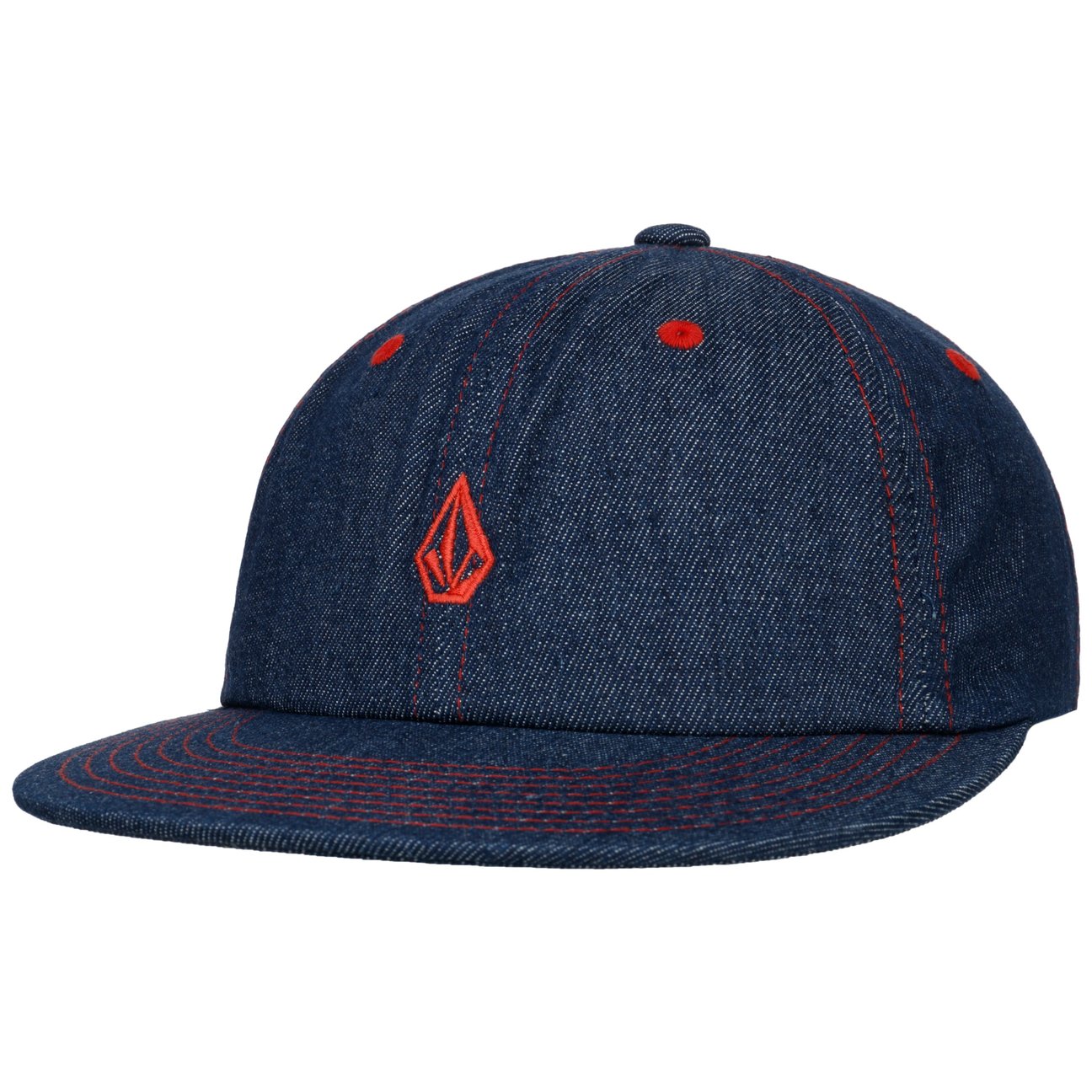 Volcom Blue Full Stone Nuts Cap By