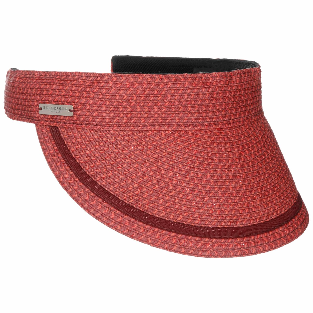 Seeberger Women's Bordeaux Solvea Straw Visor By