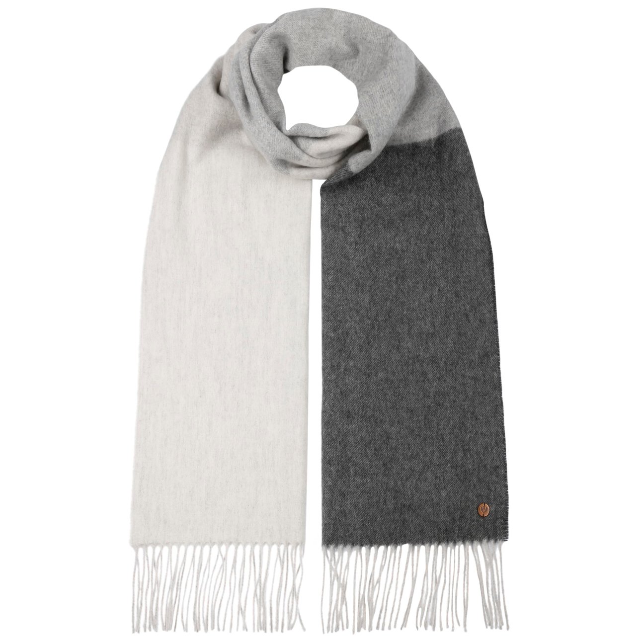 Fraas Women's Grey Cashmere Scarf By