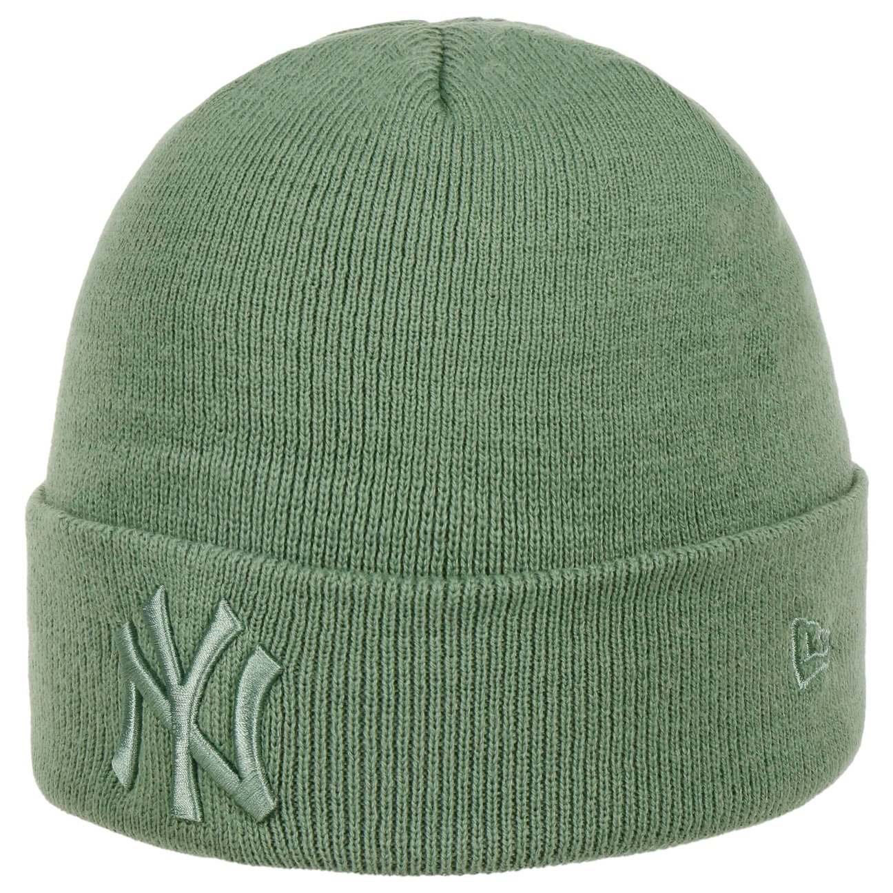 New Era Men's Green Mlb Yankees Wmns League Ess Beanie Hat By