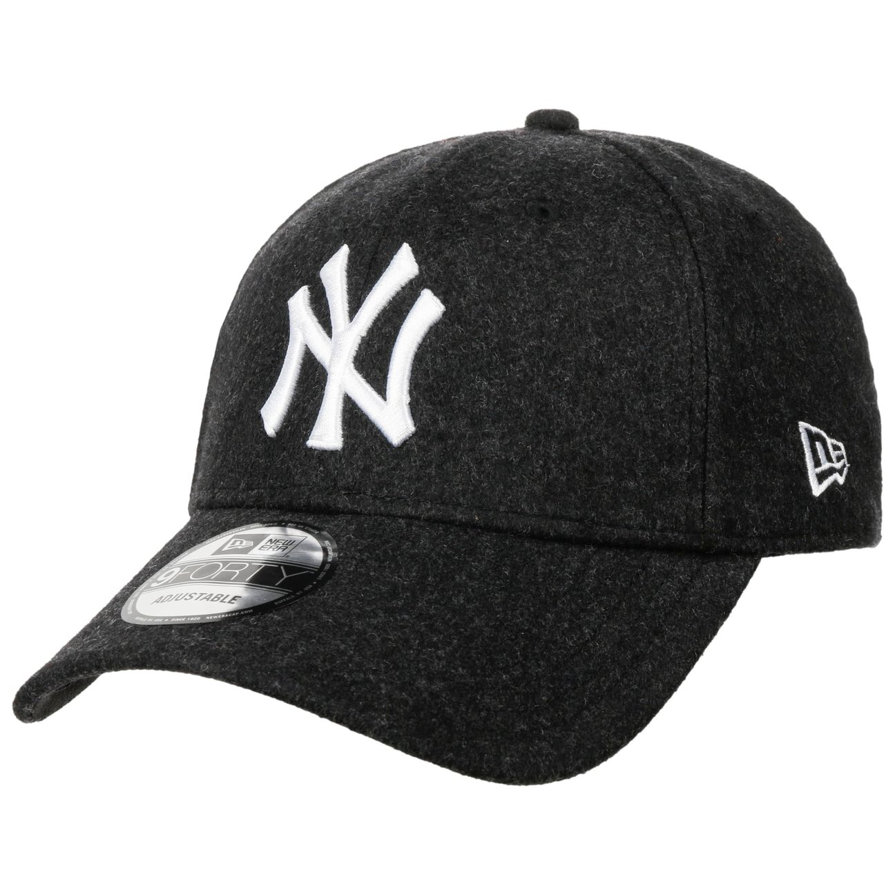 New Era Men's Black 9Forty Melton The League Yankees Cap By