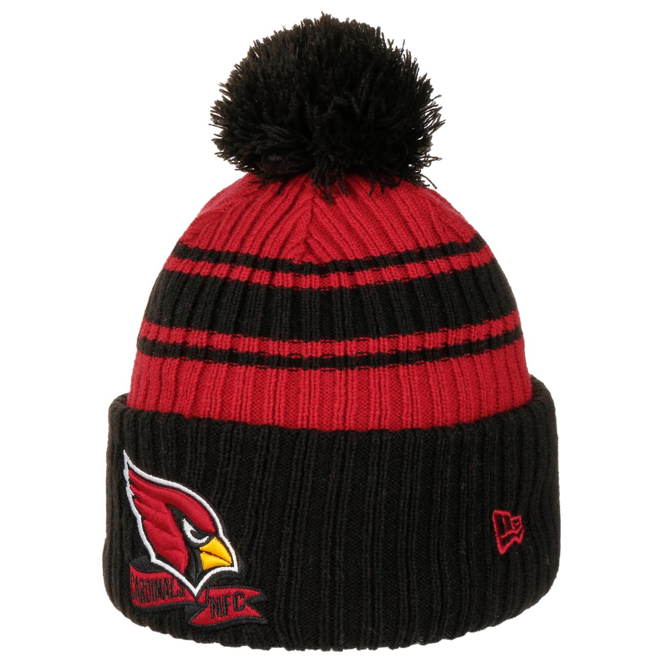 New Era Men's Red Nfl 22 Sprtknt Cardinals Beanie Hat By