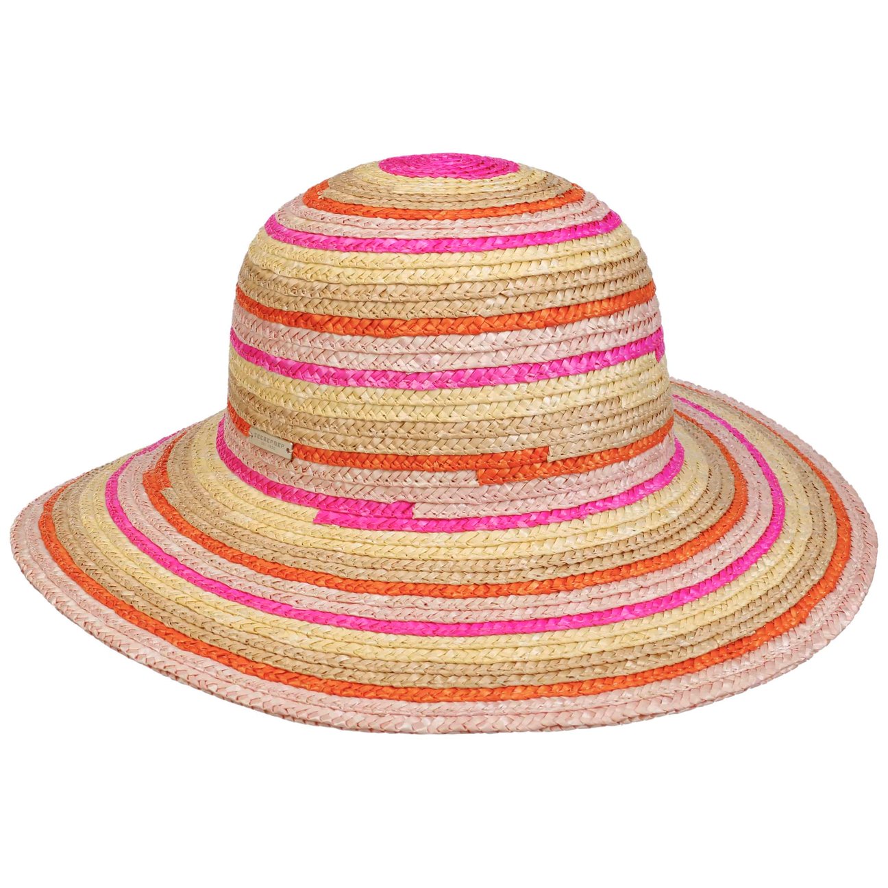 Seeberger Women's Fuchsia Tavila Floppy Hat By