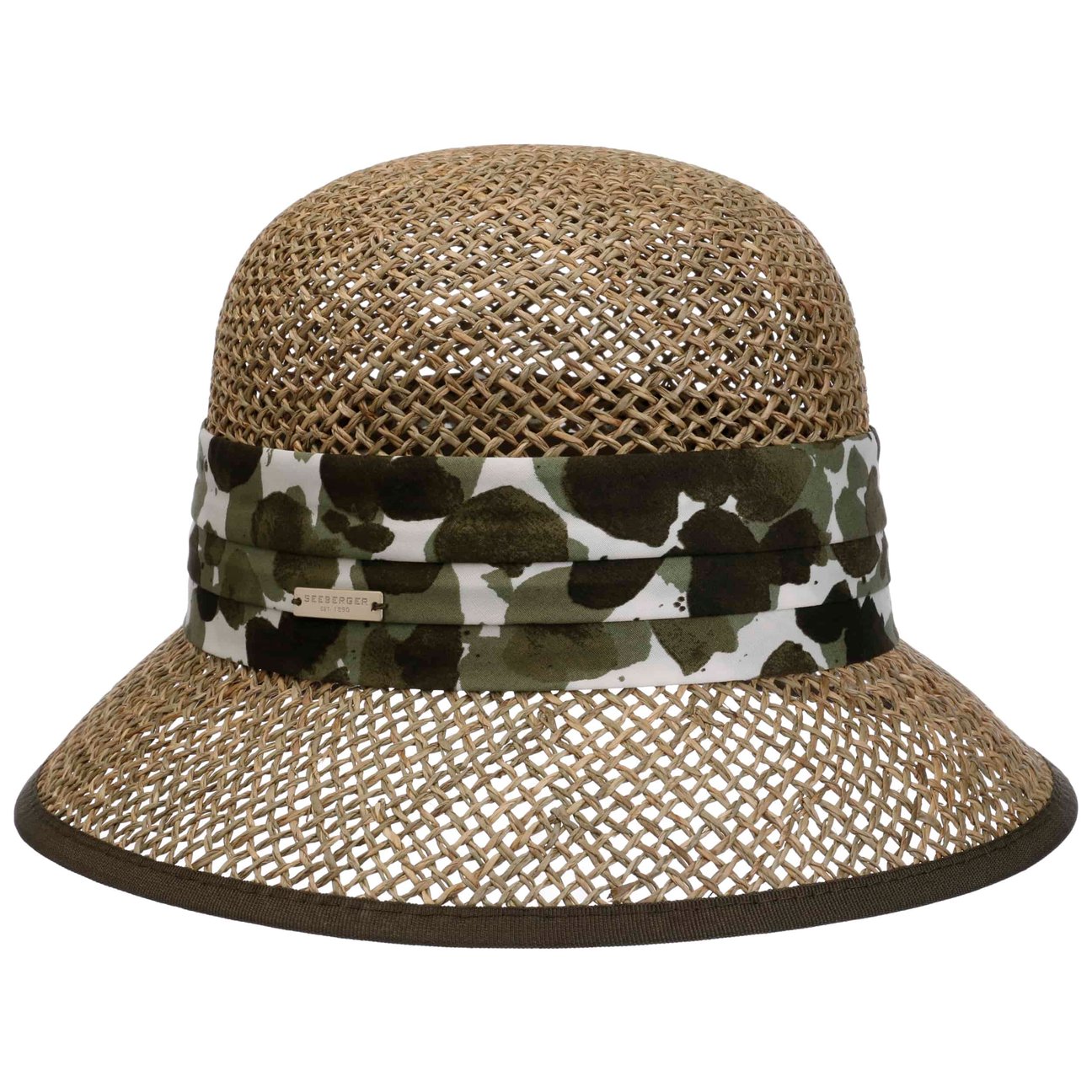 Seeberger Women's Olive Selvona Seagrass Hat By