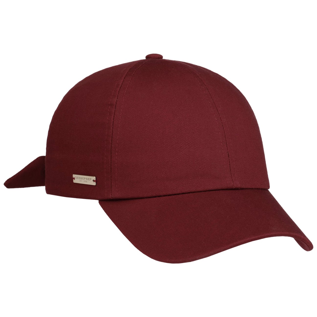 Seeberger Women's Bordeaux Uni Cotton ´S Cap By