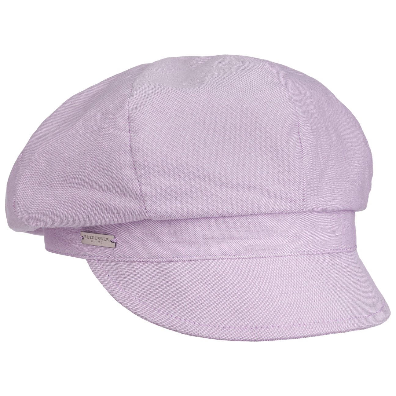 Seeberger Girls Purple Chambray Newsboy Cap By