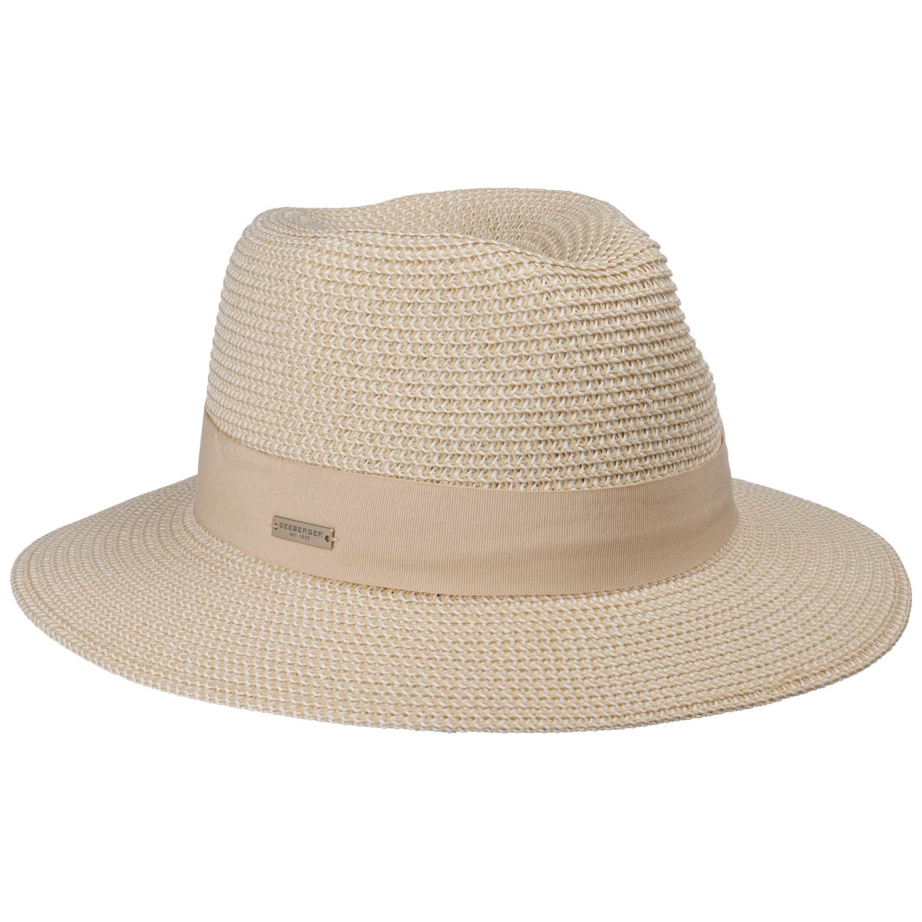 Seeberger Women's Nature Vandia Traveller Straw Hat By