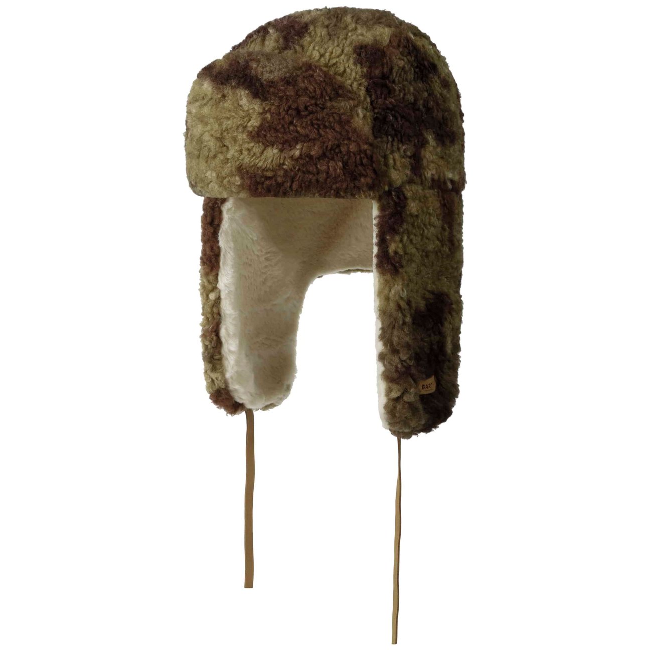 Barts Men's Olive Camo Lucerne Bomber Trapper Hat By