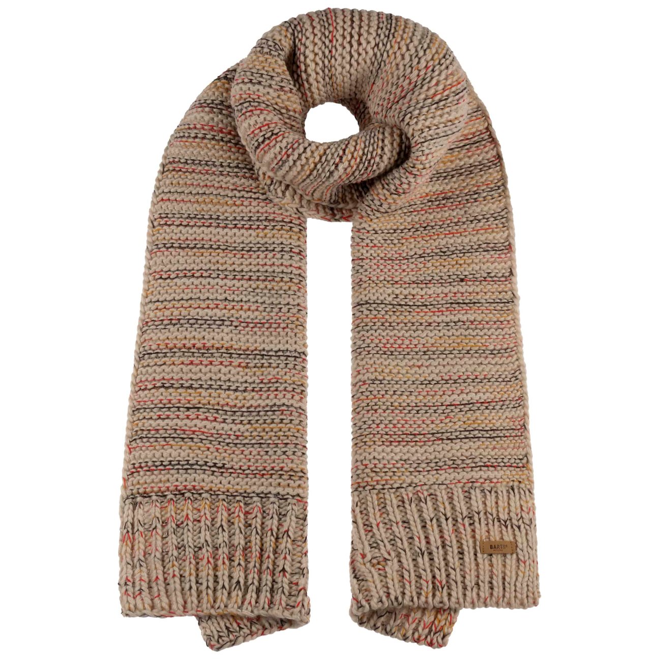Barts Men's Beige Jasemina Knit Scarf By
