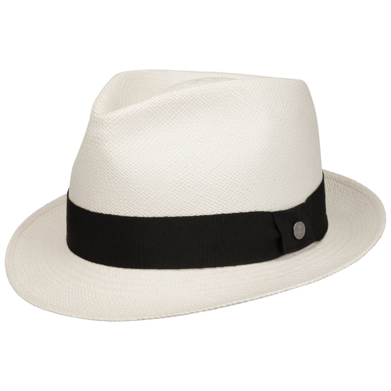 Lierys Women's Nature-Black Malscott Trilby Panama Hat By