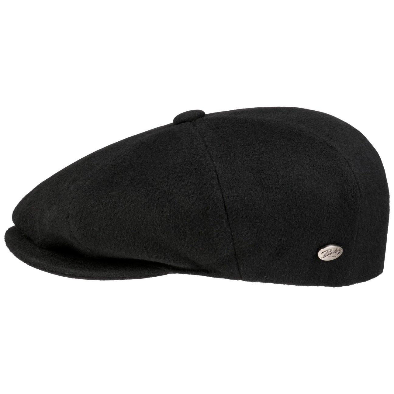 Bailey 1922 Black Galvin Uni Flat Cap By