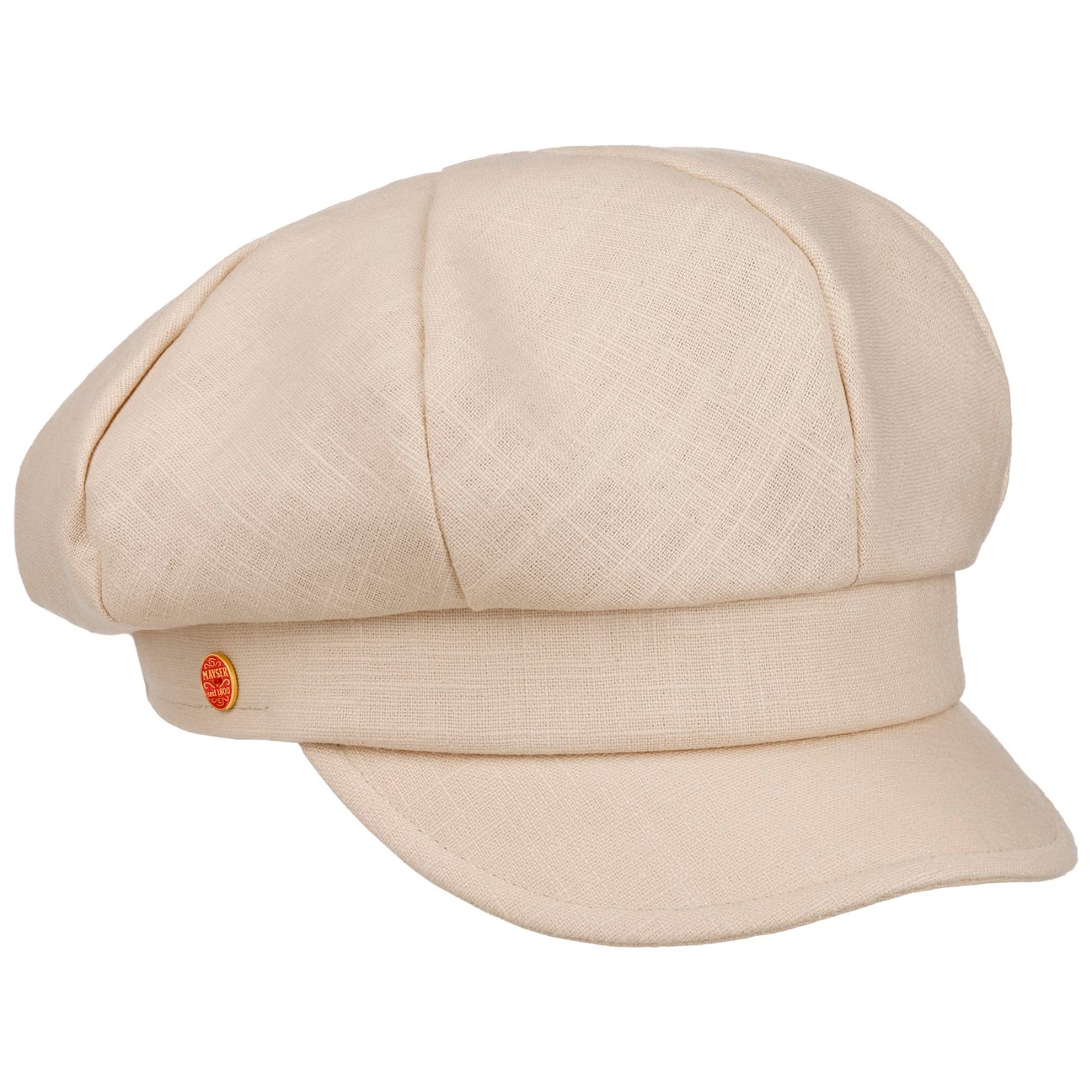 Mayser Girls Oatmeal Antje Light Newsboy Cap By