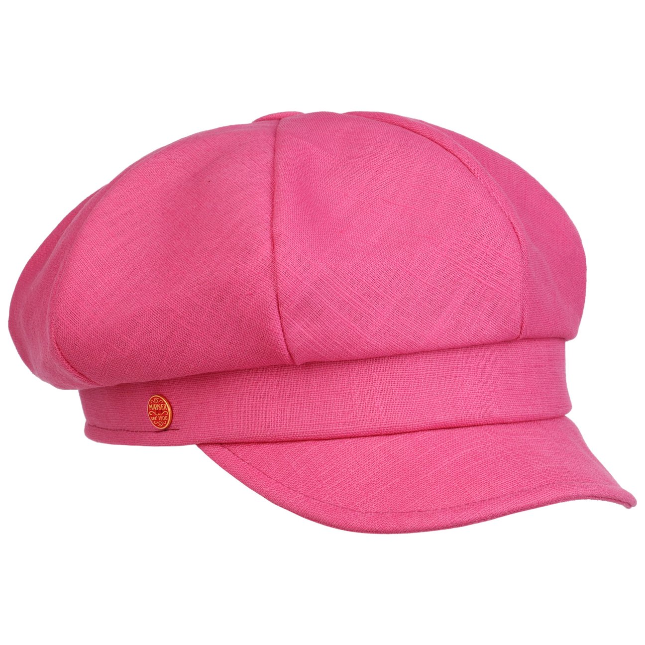 Mayser Girls Pink Antje Light Newsboy Cap By