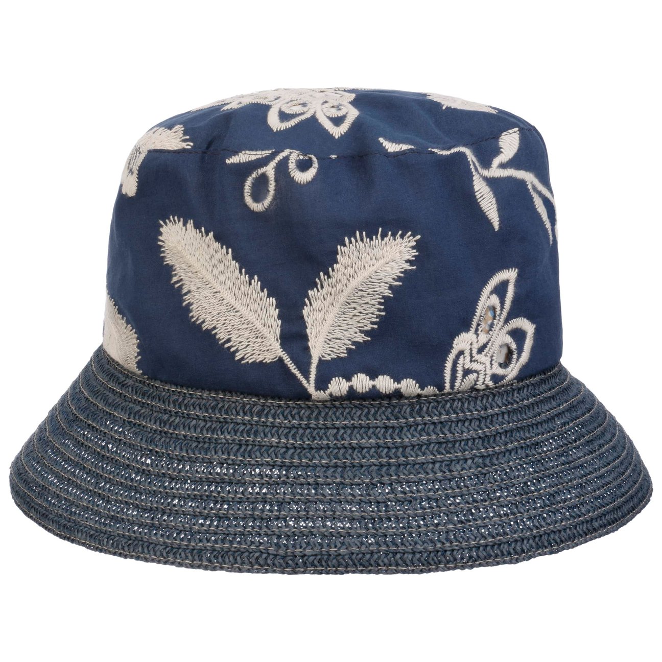 Mayser Women's Navy Alva Bucket Cloth Hat By