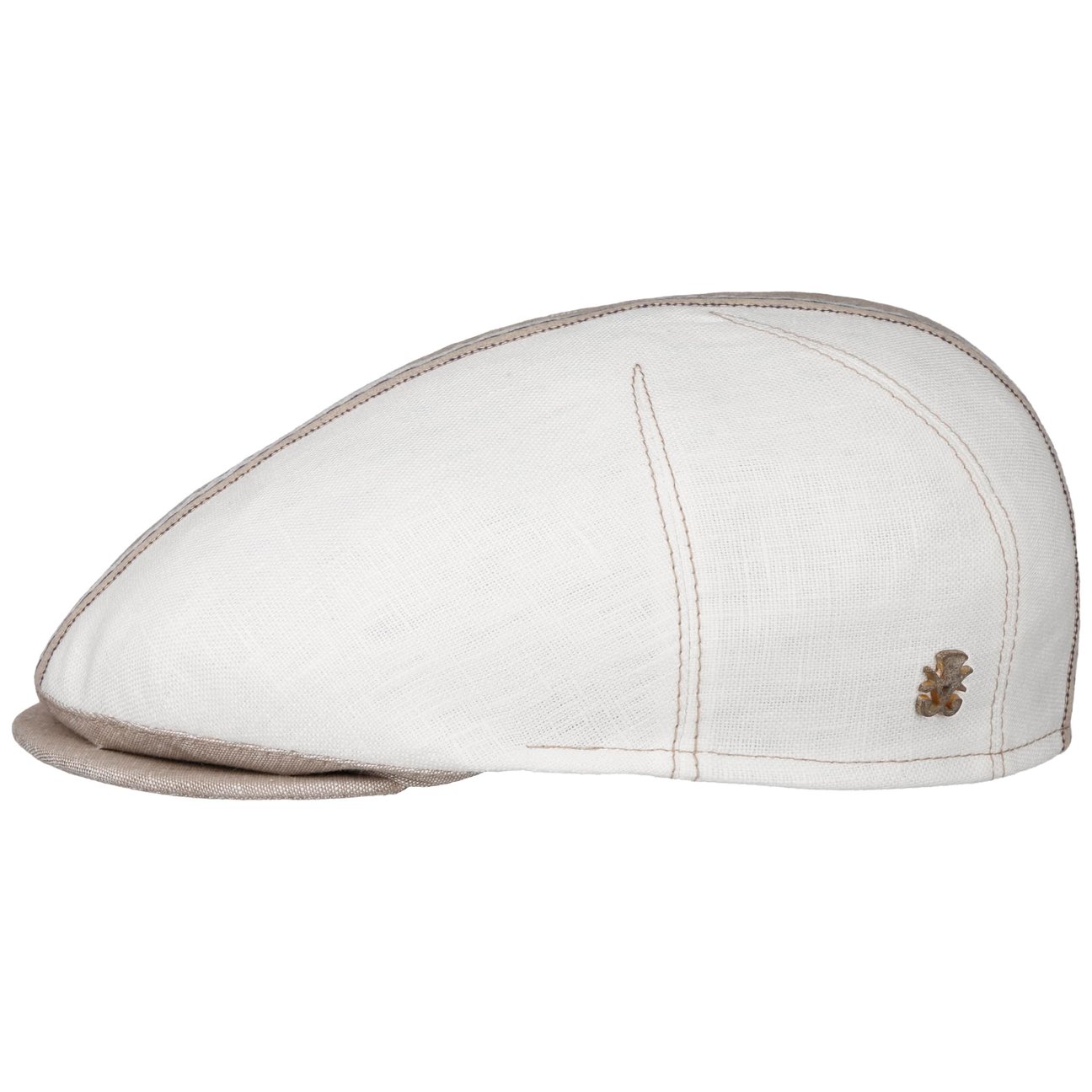 Mayser Oatmeal Philipp Linen Flat Cap Zechbauer By