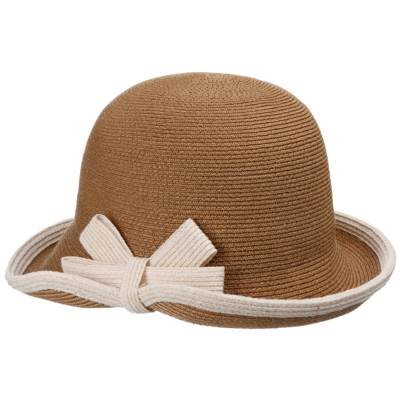 Bedacht Women's Beige Nialena Twotone Hemp Hat By