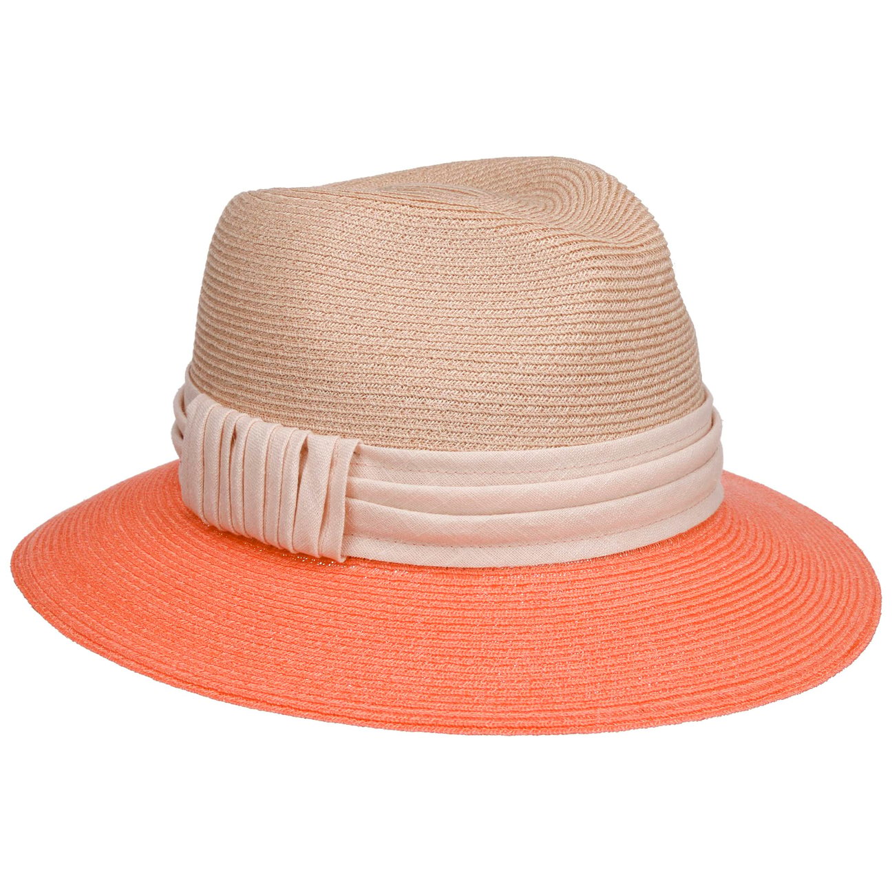 Bedacht Women's Apricot Maleva Twotone Traveller Hat By