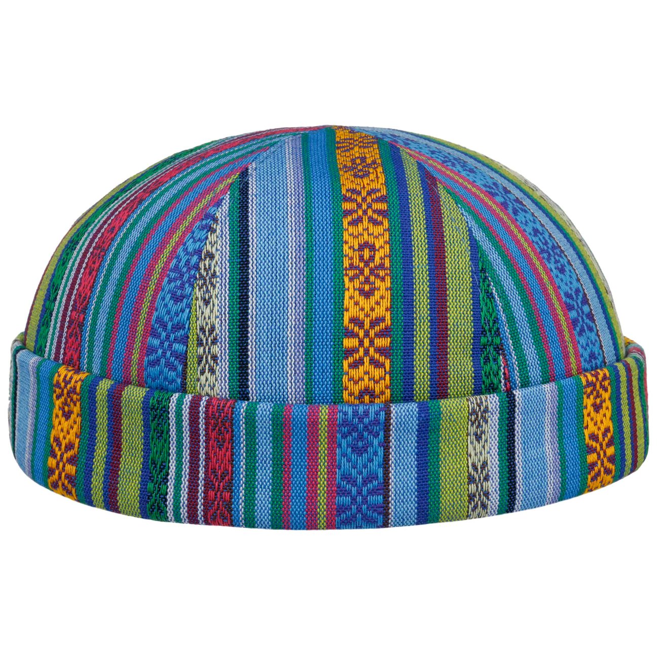 Lierys Unisex Blue Fresh Stripes Docker Hat By