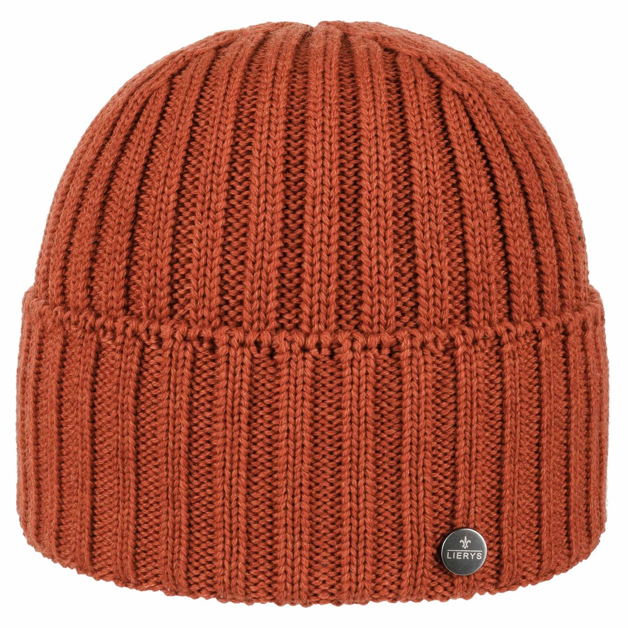 Lierys Women's Terracotta Merino Knit Beanie With Cuff By