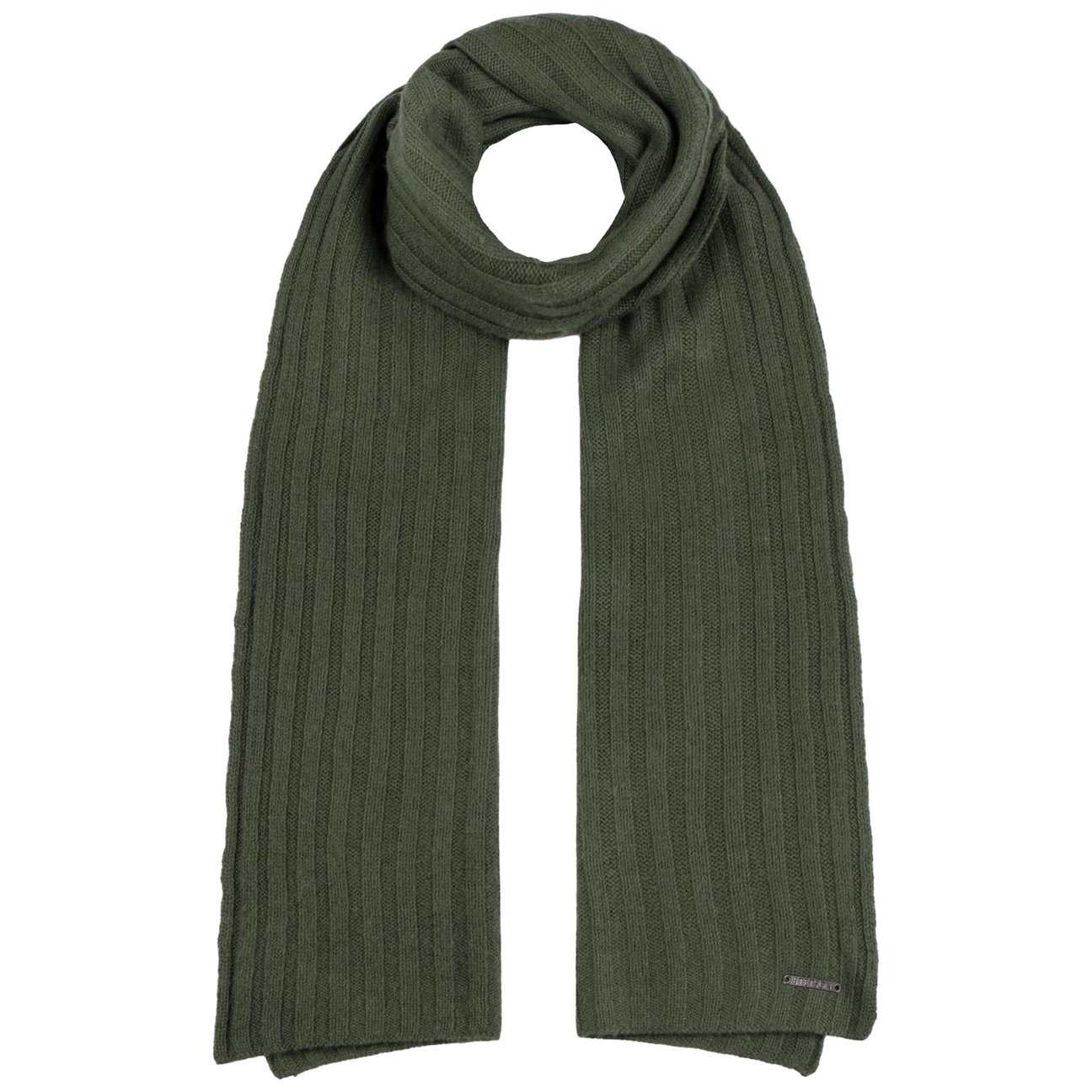 Stetson Women's Olive Sergnano Cashmere Scarf By