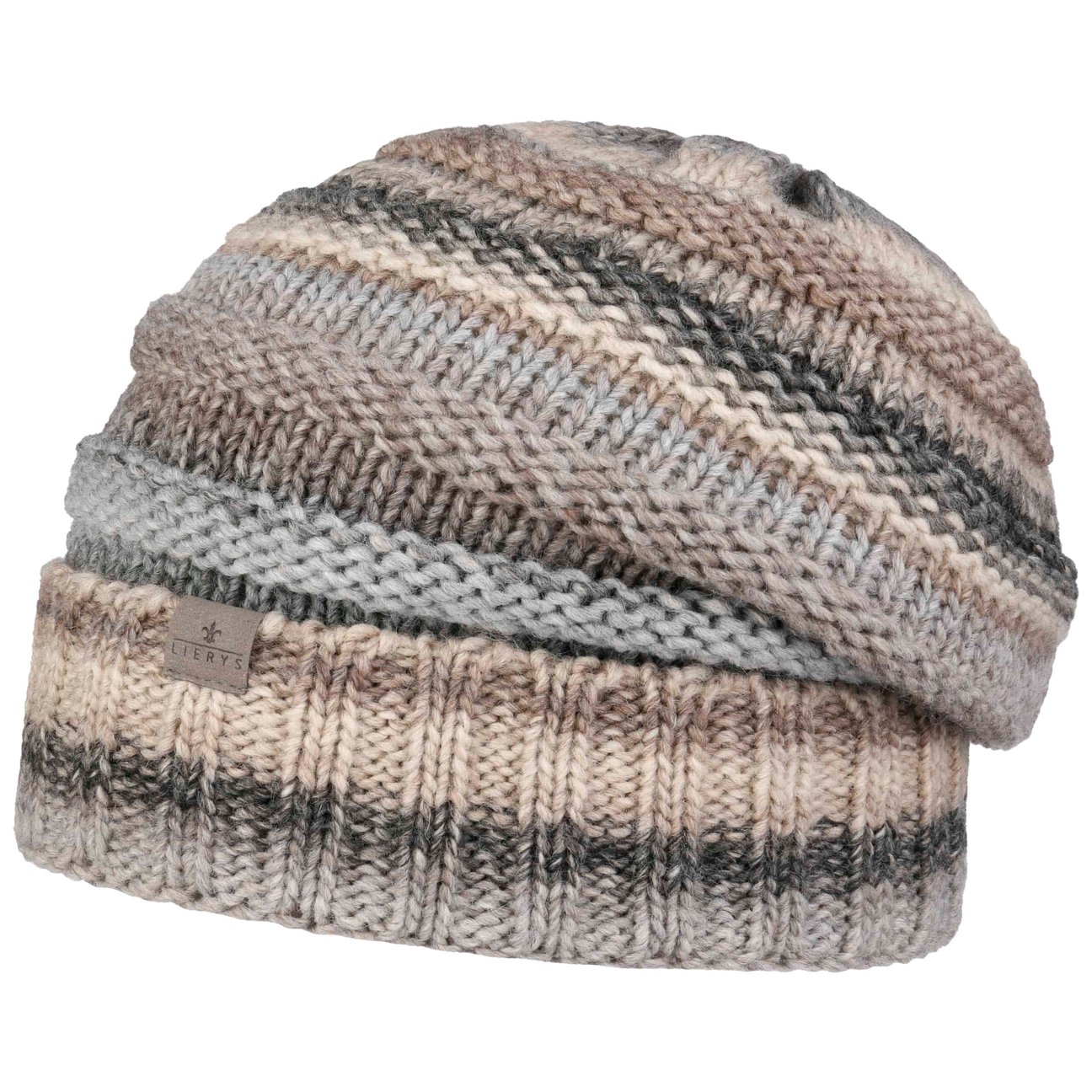 Lierys Women's Grey Bernardo Beanie With Cuff And Fleece By