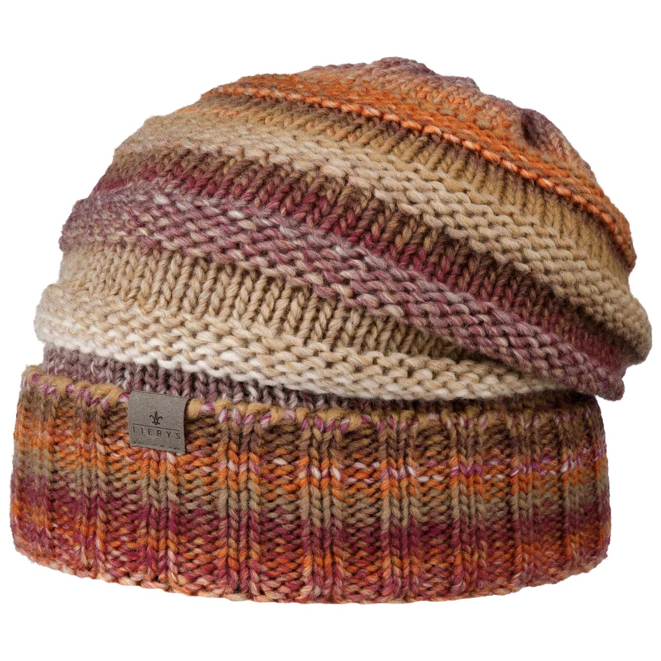 Lierys Women's Beige Bernardo Beanie With Cuff And Fleece By
