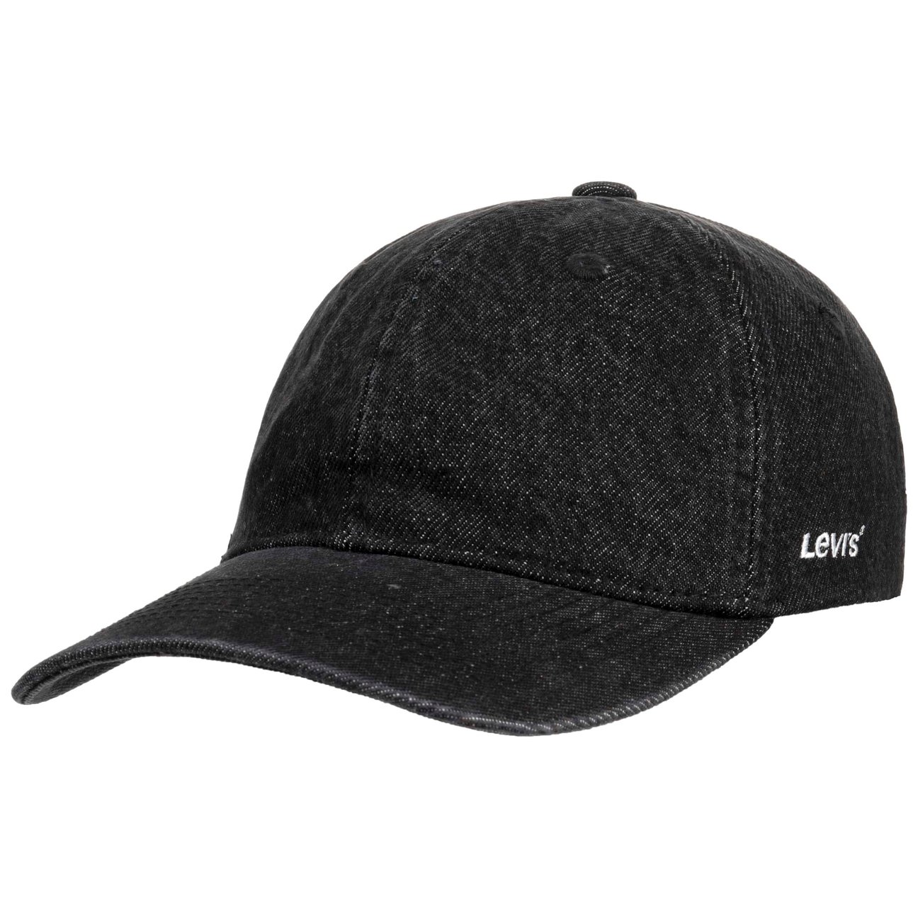 Levi Mens Esential Adjustable Curve Denim Jeans Black  Cap - Image 3