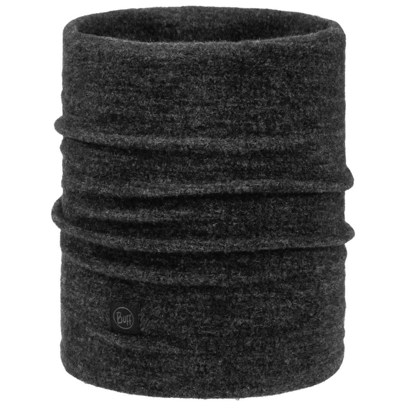 Buff Women's Black Merino Fleece Neck Warmer By