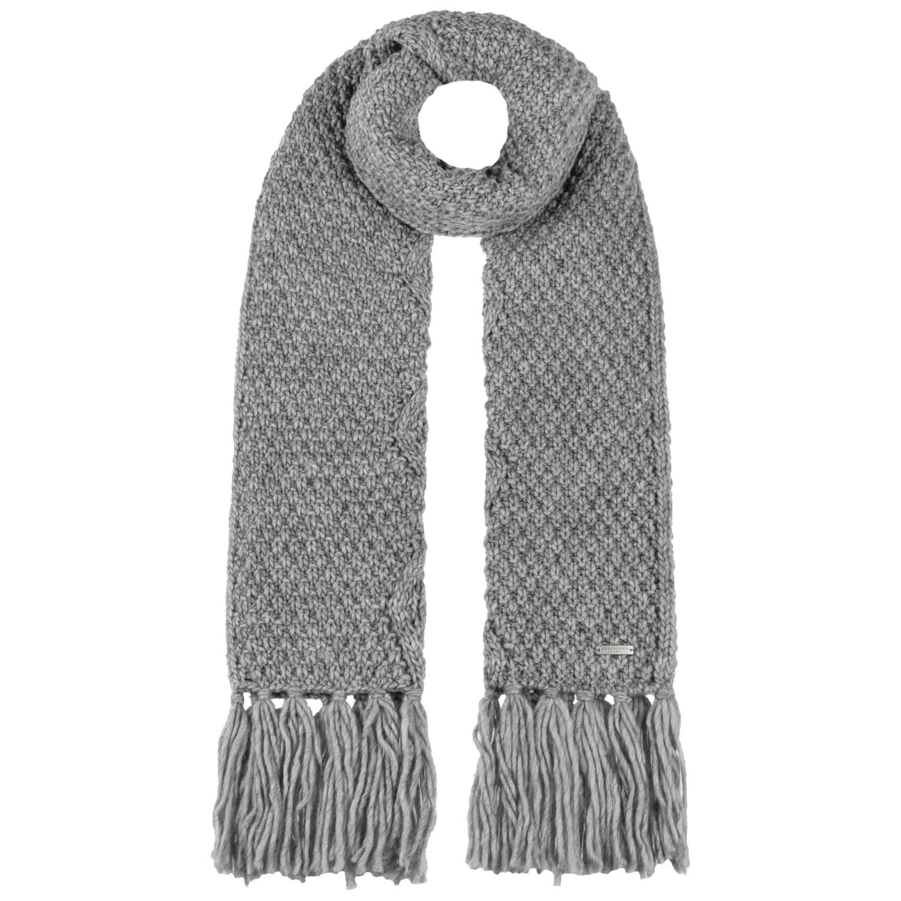 Seeberger Women's Light Grey Salvirola Knit Scarf By