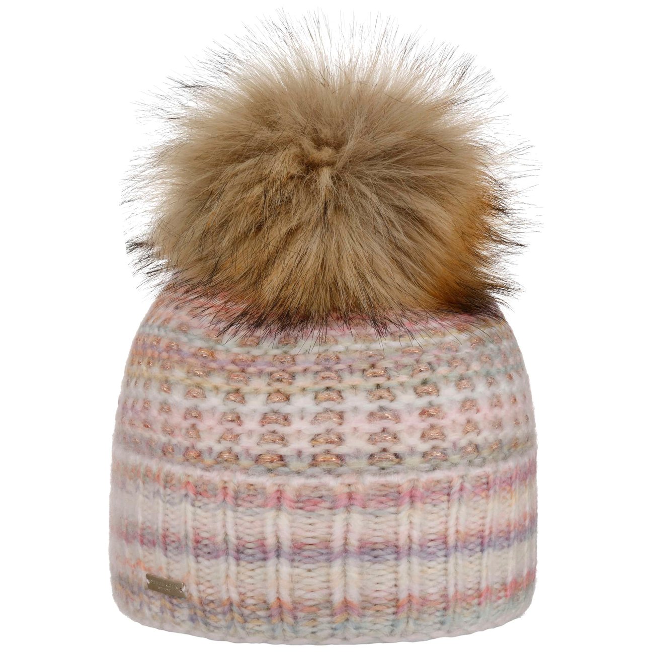 Seeberger Women's Rose Pandina Pompom Hat By