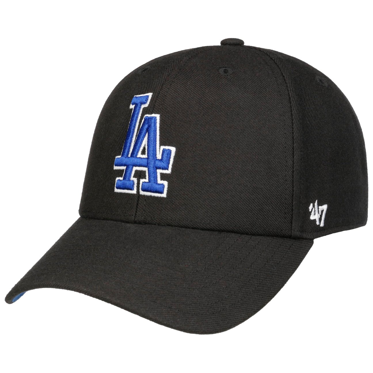 47 Brand Men's Black Mlb La Dodgers Sure Shot Cap By