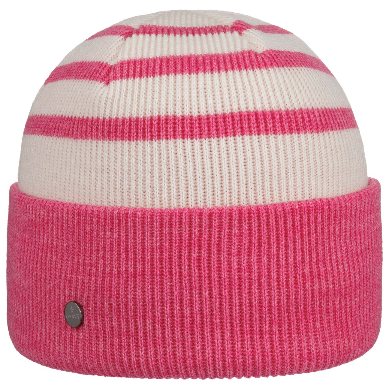 Lierys Women's Pink Trofors Beanie Hat With Cuff By