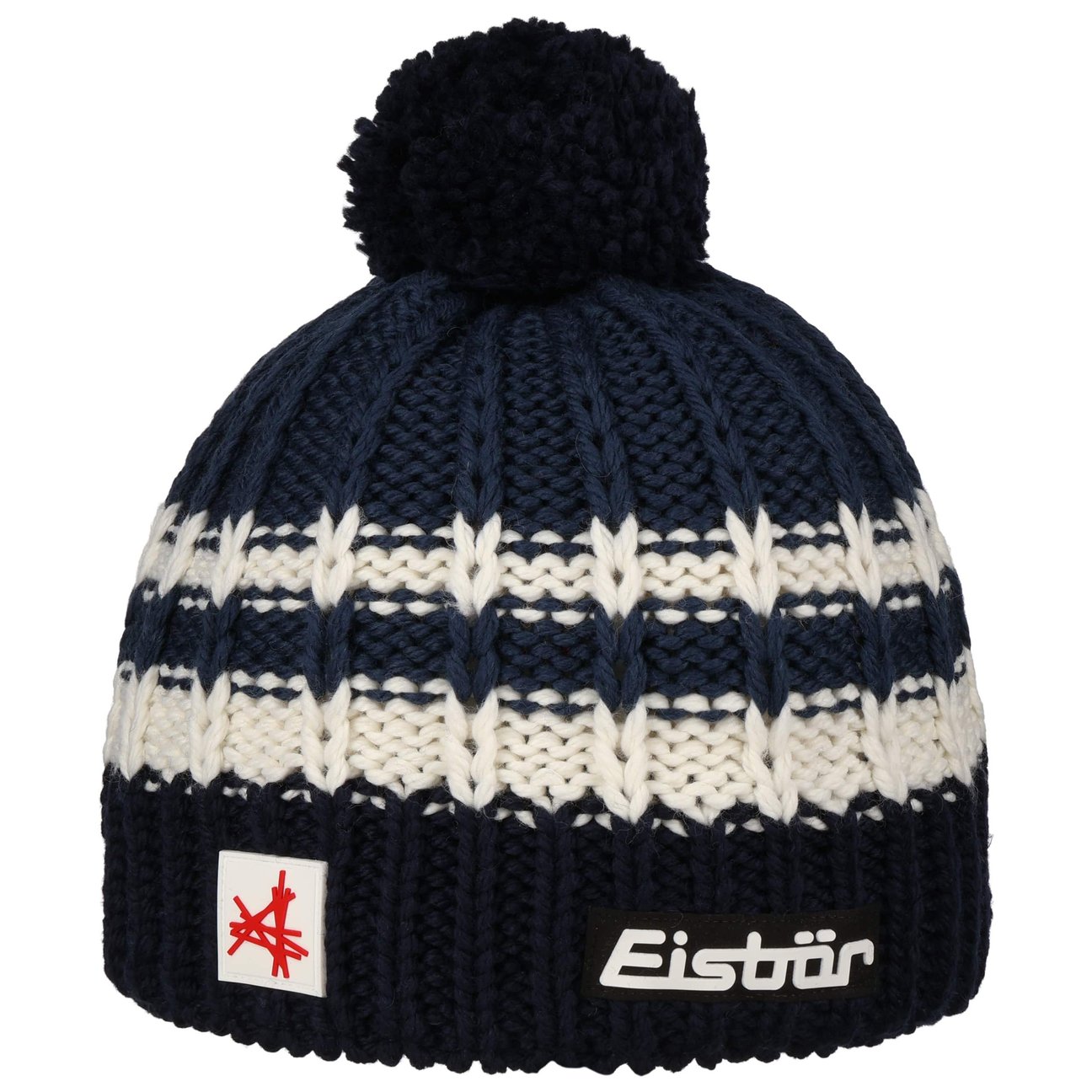 Eisbär Men's Navy Kova Skipool Pompom Hat By