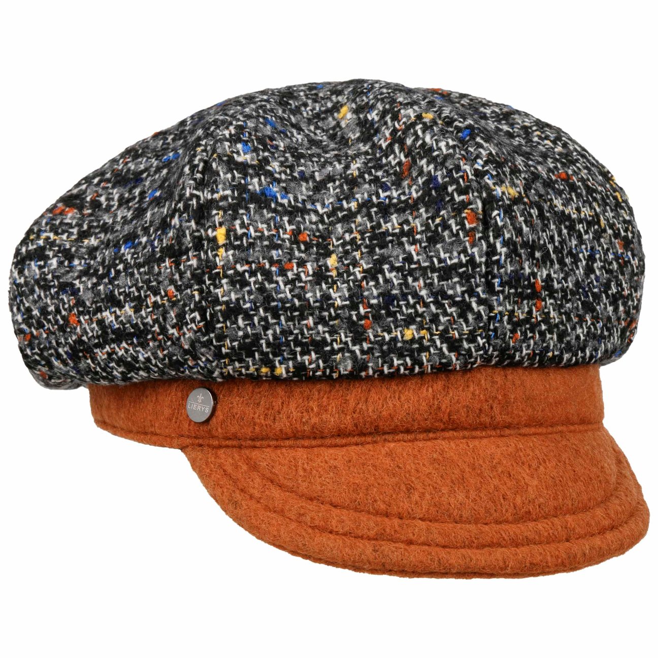 Lierys Girls Rust Lanvalea Newsboy Cap By