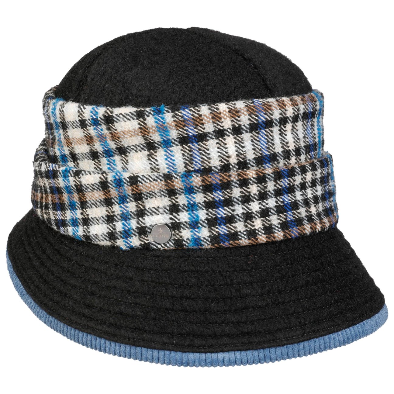 Lierys Women's Blue Asym Brim Bucket Hat By